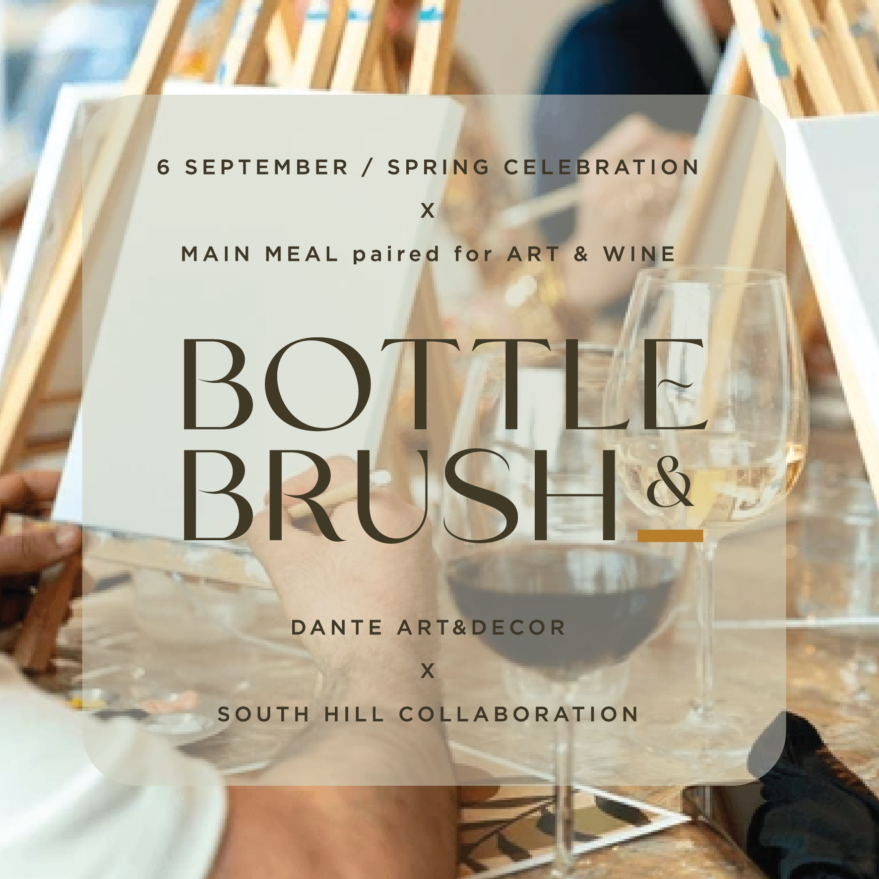 Bottle & Brush South Hill Vineyards