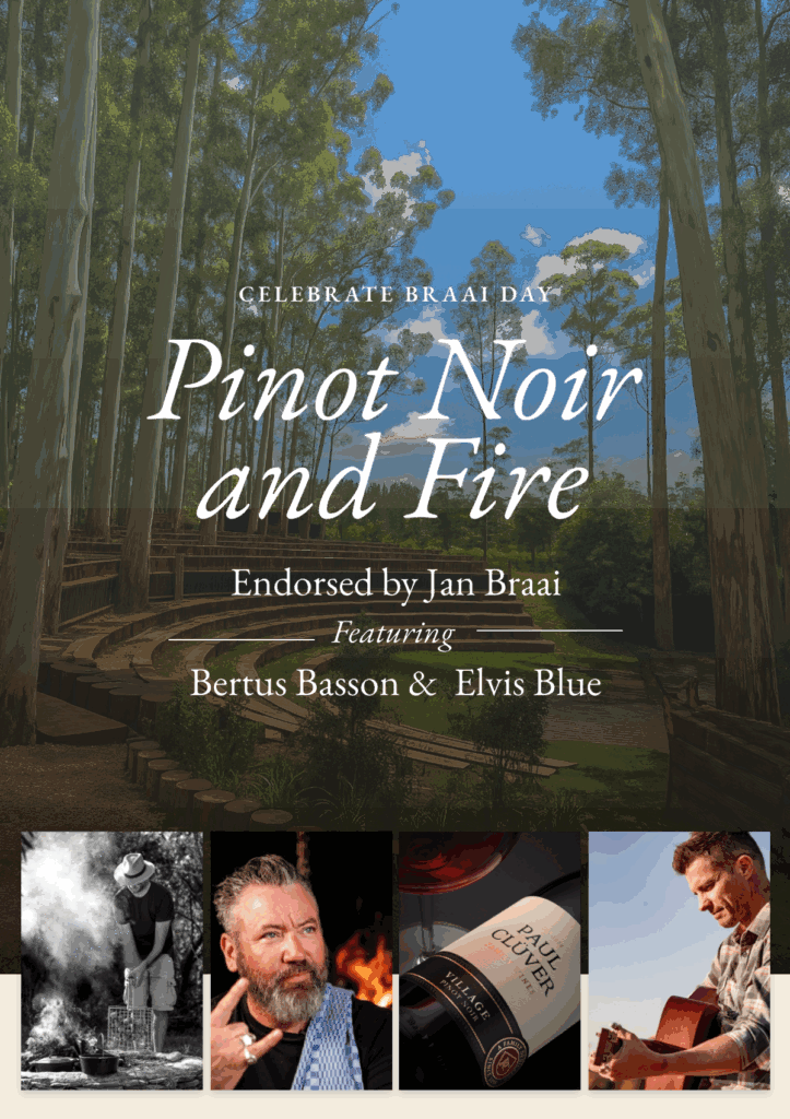 Pinot Noir & Fire Poster