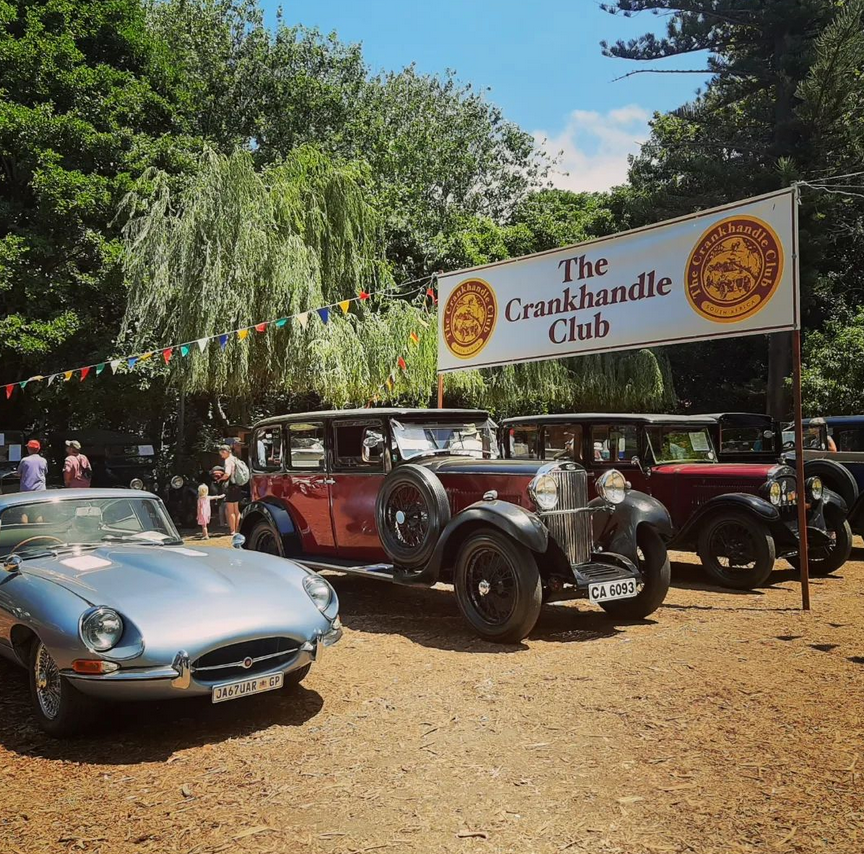 Classic Cars to illustrate the Houw Hoek Rally 2025