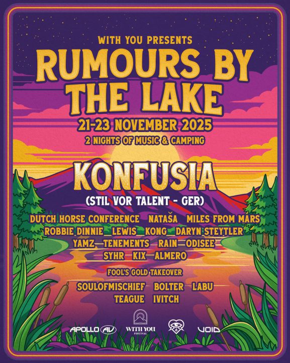 Rumours by the Lake 2025 poster