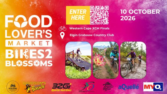 Bikes2Blossoms MTB Race 2026 event poster